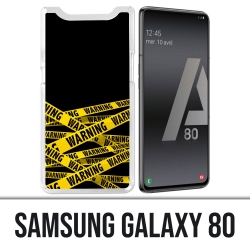 Custodia Samsung Galaxy A80 - Attenzione