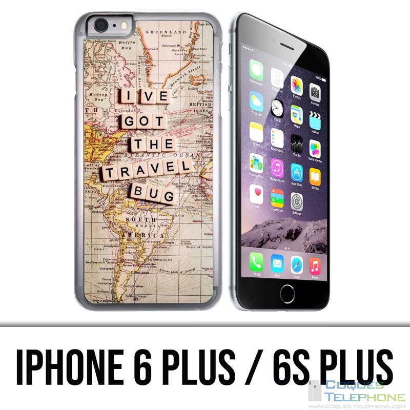 Funda para iPhone 6 Plus / 6S Plus - Travel Bug