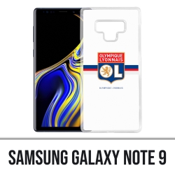 Coque Samsung Galaxy Note 9 - OL Olympique Lyonnais logo bandeau