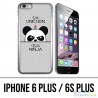 Funda para iPhone 6 Plus / 6S Plus - Unicornio Ninja Panda Unicornio