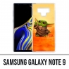 Samsung Galaxy Note 9 Case - Star Wars Baby Yoda Fanart