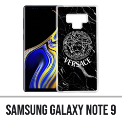 Samsung Galaxy Note 9 case - Versace black marble