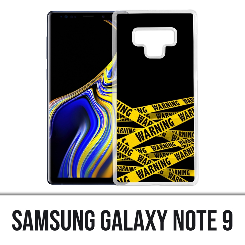 Samsung Galaxy Note 9 case - Warning