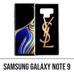 Coque Samsung Galaxy Note 9 - YSL Yves Saint Laurent Gold Logo