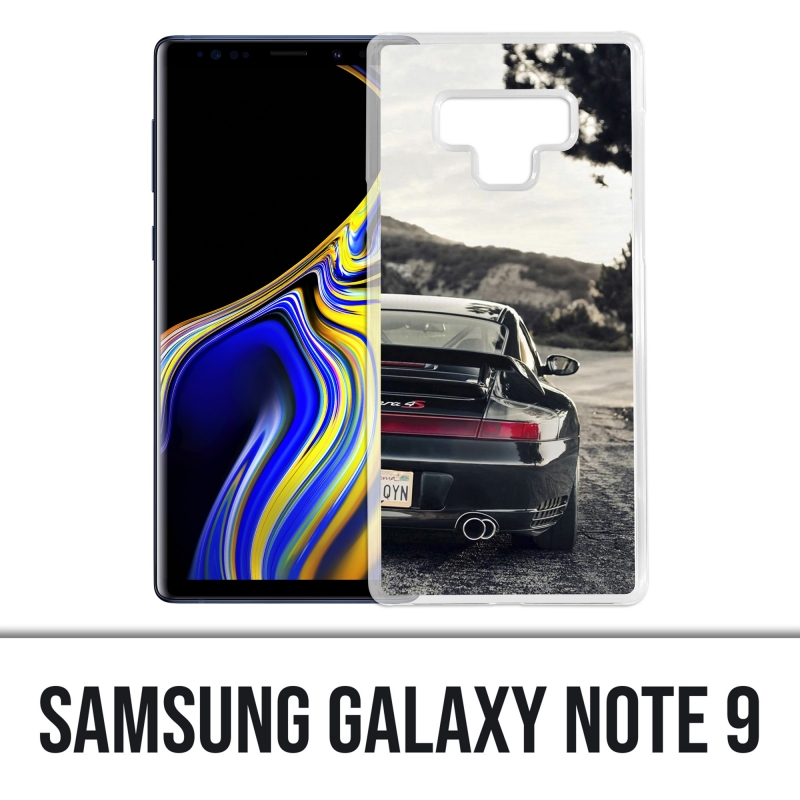 Coque Samsung Galaxy Note 9 - Porsche carrera 4S vintage
