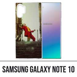 Coque Samsung Galaxy Note 10 - Joker film escalier