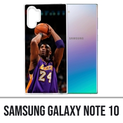 Coque Samsung Galaxy Note 10 - Kobe Bryant tir panier Basketball NBA