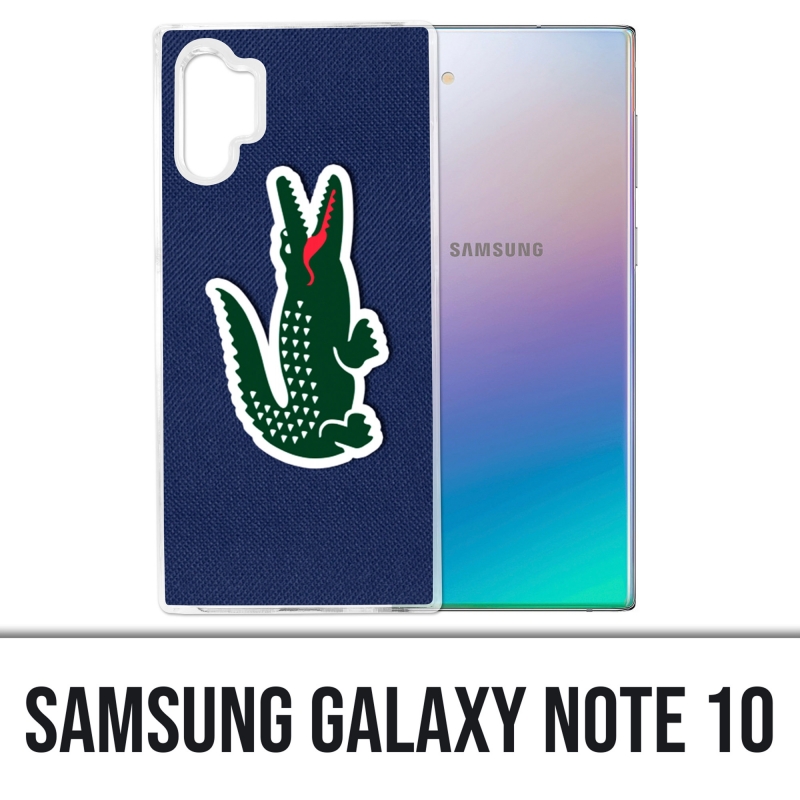 Custodia Samsung Galaxy Note 10 - logo Lacoste