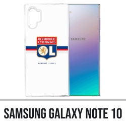 Coque Samsung Galaxy Note 10 - OL Olympique Lyonnais logo bandeau