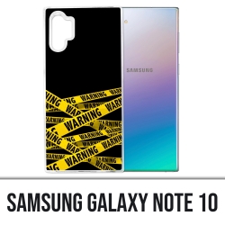 Samsung Galaxy Note 10 case - Warning