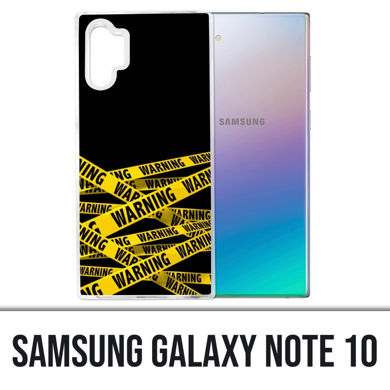 Funda Samsung Galaxy Note 10 - Advertencia