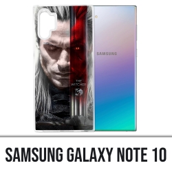 Custodia Samsung Galaxy Note 10: lama per spada Witcher