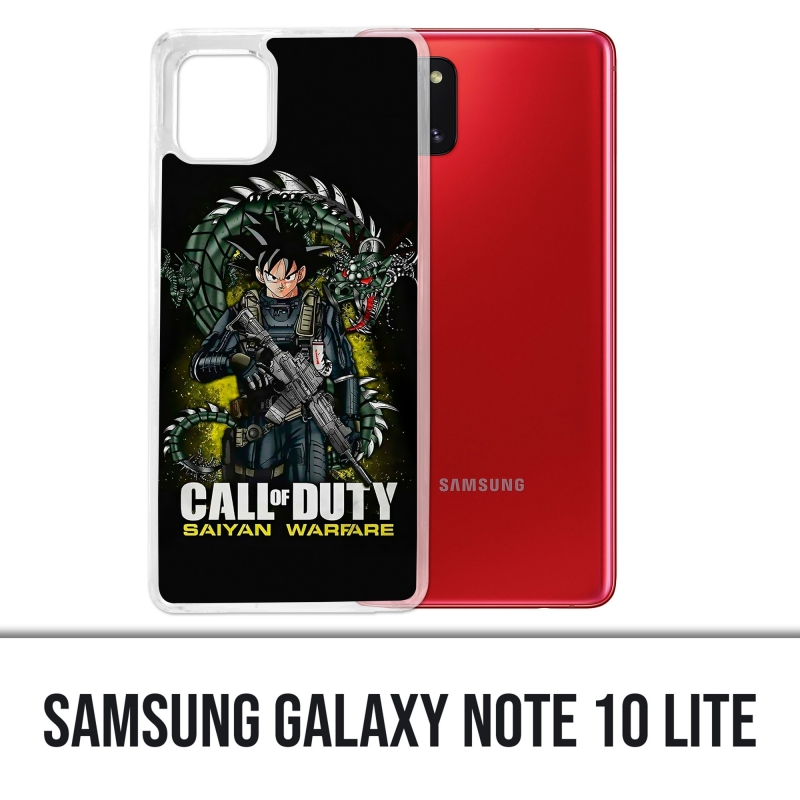 Custodia Samsung Galaxy Note 10 Lite - Call of Duty x Dragon Ball Saiyan Warfare
