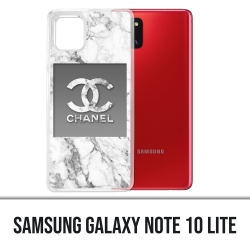 Samsung Galaxy Note 10 Lite Case - Chanel White Marble