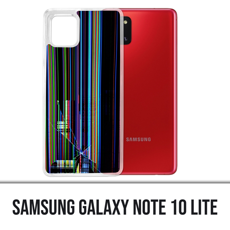 Samsung Galaxy Note 10 Lite Case - defekter Bildschirm