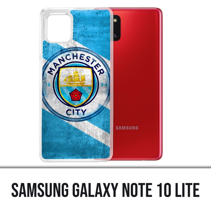 Funda Samsung Galaxy Note 10 Lite - Manchester Football Grunge