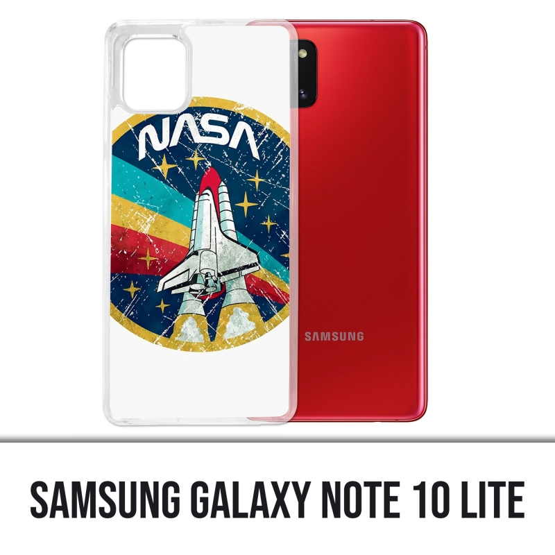 Coque Samsung Galaxy Note 10 Lite - NASA badge fusée