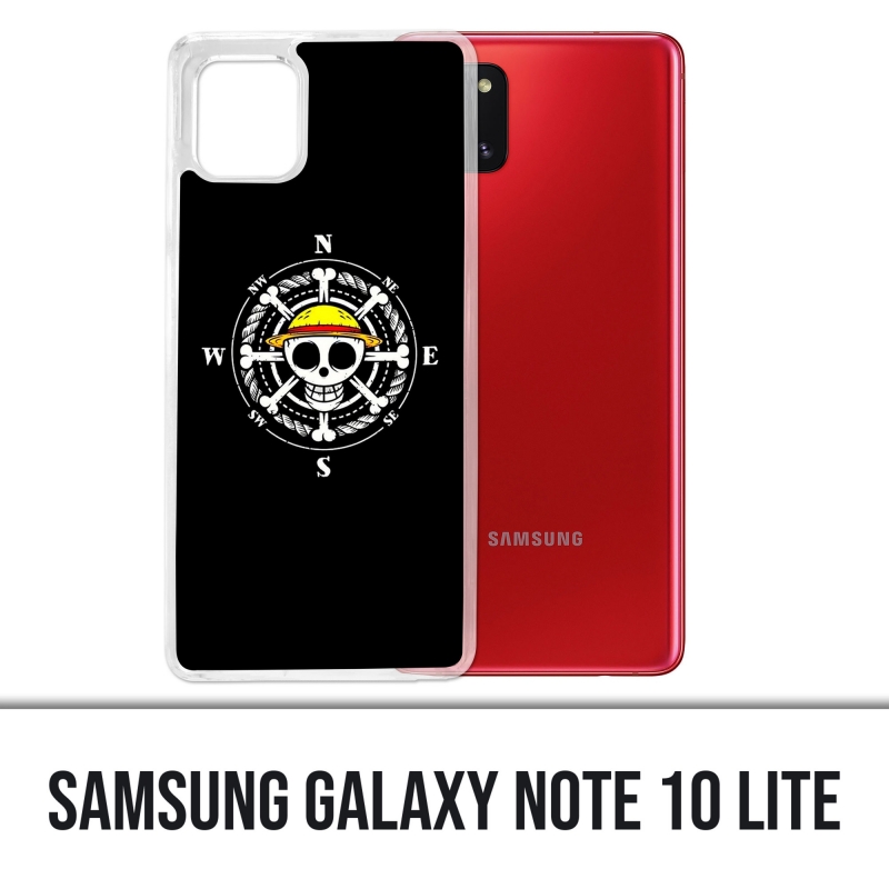 Funda Samsung Galaxy Note 10 Lite - logotipo de la brújula One Piece