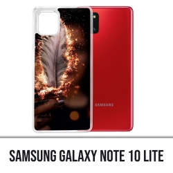 Coque Samsung Galaxy Note 10 Lite - Plume feu