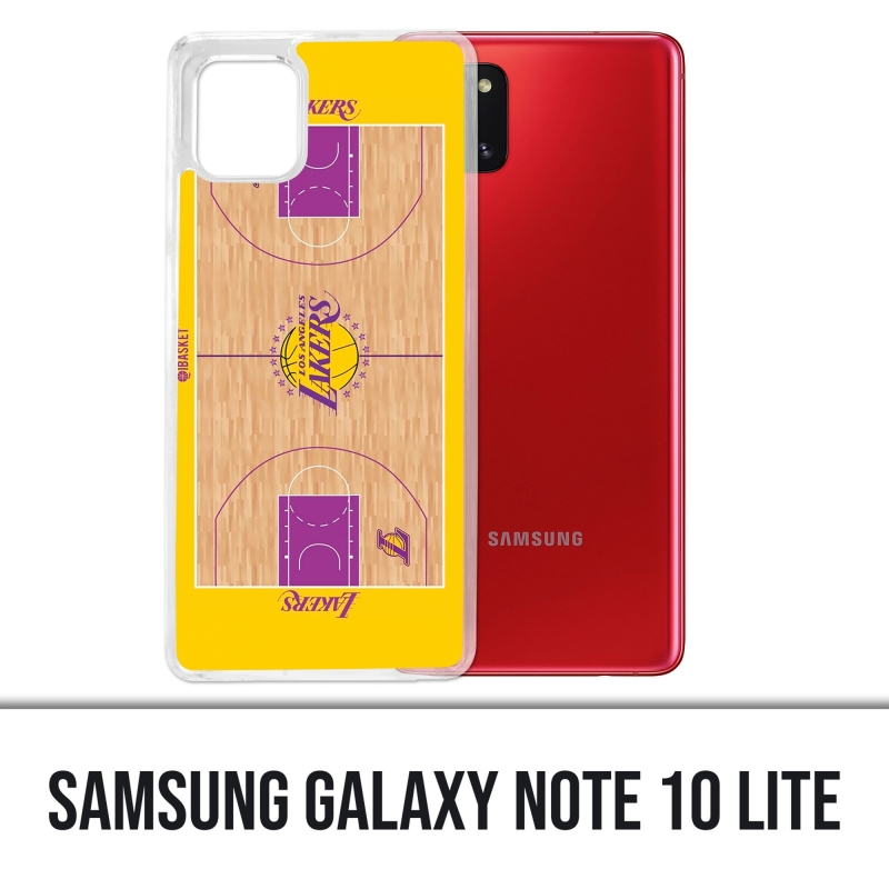 Samsung Galaxy Note 10 Lite case - Lakers NBA besketball field