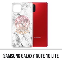 Samsung Galaxy Note 10 Lite case - Versace white marble