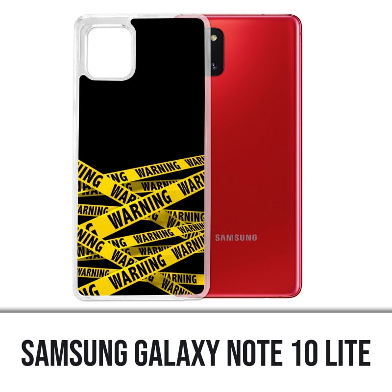 Custodia Samsung Galaxy Note 10 Lite - Attenzione