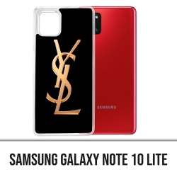 So-called Soldier class Samsung Galaxy Note 10 Lite case - YSL Yves Saint Laurent Gold Logo