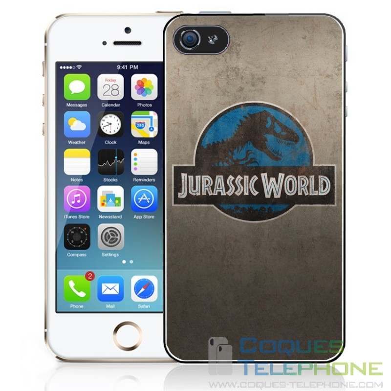 Coque téléphone Jurassic World - Logo