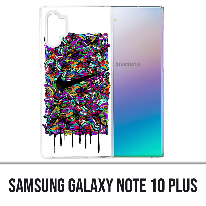 Custodia Samsung Galaxy Note 10 Plus - Nike Sneakers Art