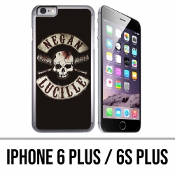 IPhone 6 Plus / 6S Plus Case - Walking Dead Logo Negan Lucille