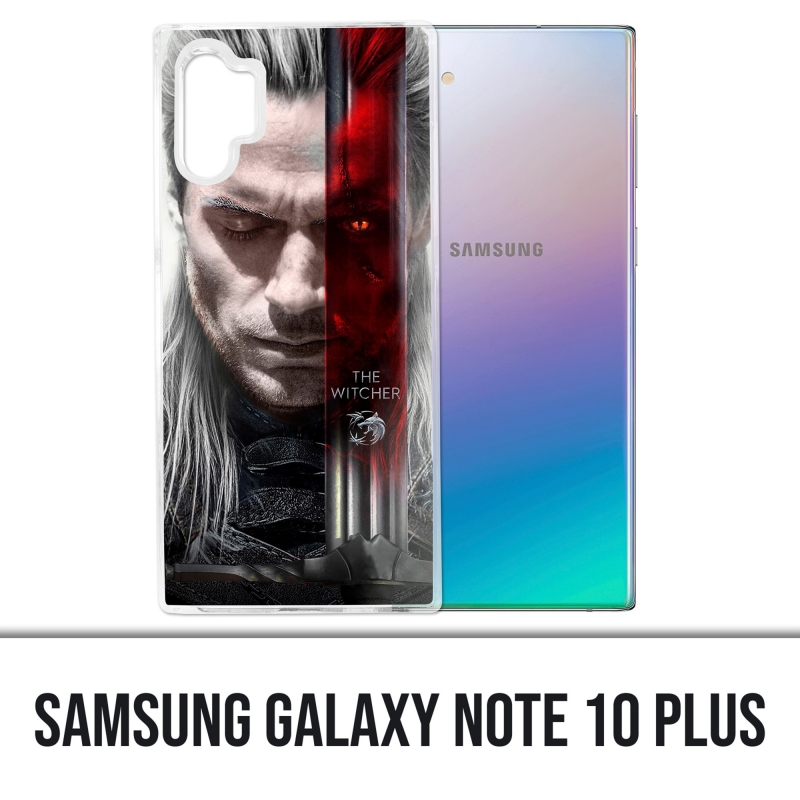 Funda Samsung Galaxy Note 10 Plus - Espada bruja Witcher