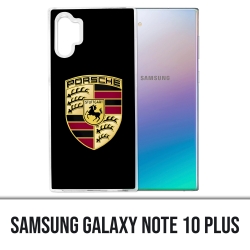 Samsung Galaxy Note 10 Plus Hülle - Porsche Logo Schwarz