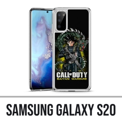 Coque Samsung Galaxy S20 - Call of Duty x Dragon Ball Saiyan Warfare