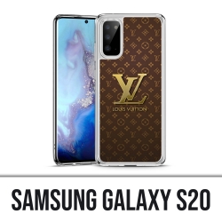 Coque Samsung Galaxy S20 - Louis Vuitton logo