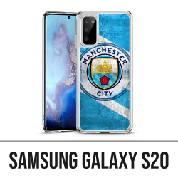 Coque Samsung Galaxy S20 - Manchester Football Grunge