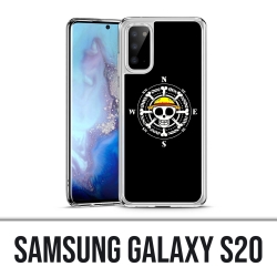 Coque Samsung Galaxy S20 - One Piece logo boussole