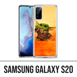 Funda Samsung Galaxy S20 - Star Wars baby Yoda Fanart