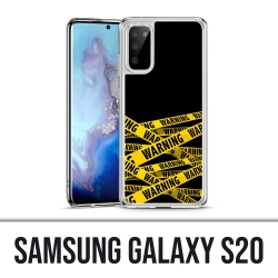 Funda Samsung Galaxy S20 - Advertencia