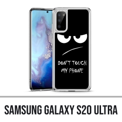 Samsung Galaxy S20 Ultra case - Don't Touch my Phone Angry