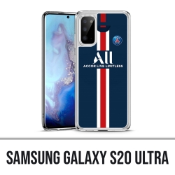 Coque Samsung Galaxy S20 Ultra - Maillot PSG Football 2020
