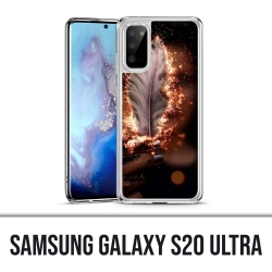 Coque Samsung Galaxy S20 Ultra - Plume feu