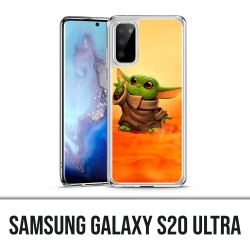 Funda Samsung Galaxy S20 Ultra - Star Wars baby Yoda Fanart