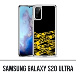 Funda Samsung Galaxy S20 Ultra - Advertencia