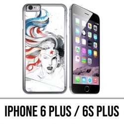 Funda para iPhone 6 Plus / 6S Plus - Diseño de arte de Wonder Woman