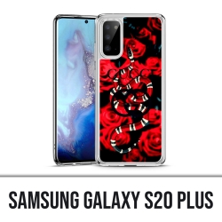 Samsung Galaxy S20 Plus Hülle - Gucci Schlangenrosen