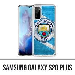 Coque Samsung Galaxy S20 Plus - Manchester Football Grunge