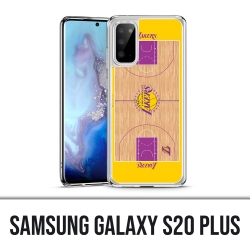 Coque Samsung Galaxy S20 Plus - Terrain besketball Lakers NBA