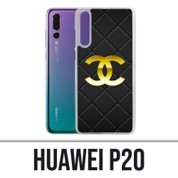 Funda Huawei P20 - Chanel Logo Leather