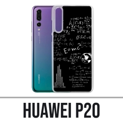 Coque Huawei P20 - E égale MC 2 tableau noir