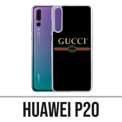 Huawei P20 Hülle - Gucci Logo Gürtel